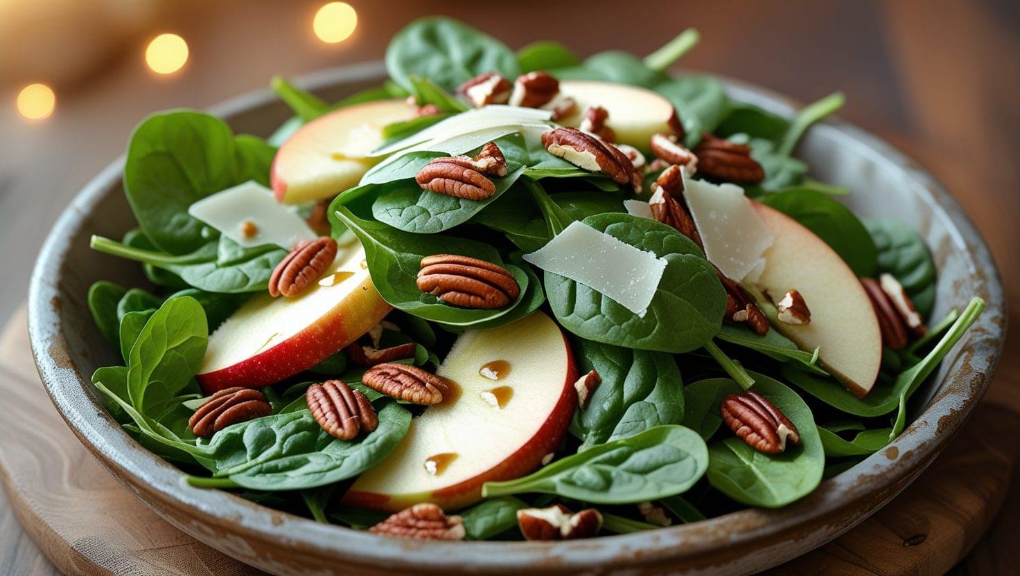Apple Spinach Salad